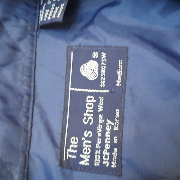 Vintage JCPenney Mens Shop 100% Wool Shirt - Picture 2 of 3